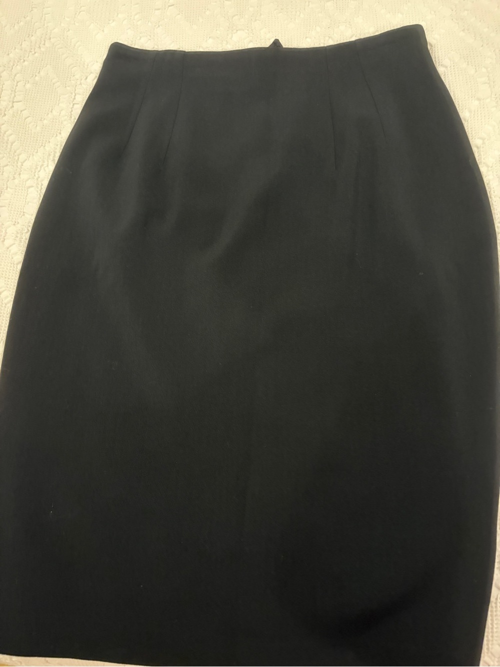 Armani Collezioni Black Tailored Pencil Skirt